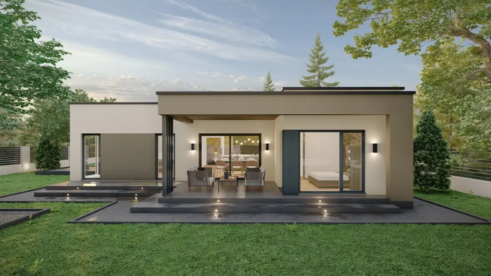 casa prefabricada sostenible