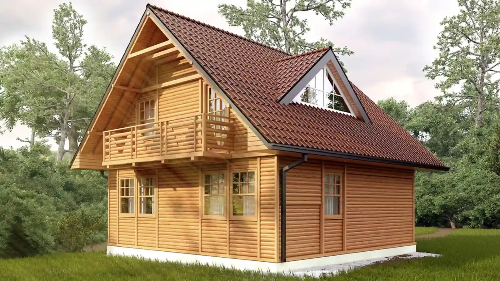 Bungalow prefabricado Ontario trasera