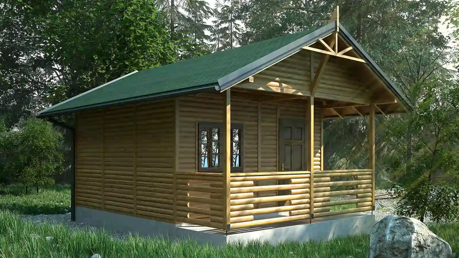 Bungalow de madera Mia