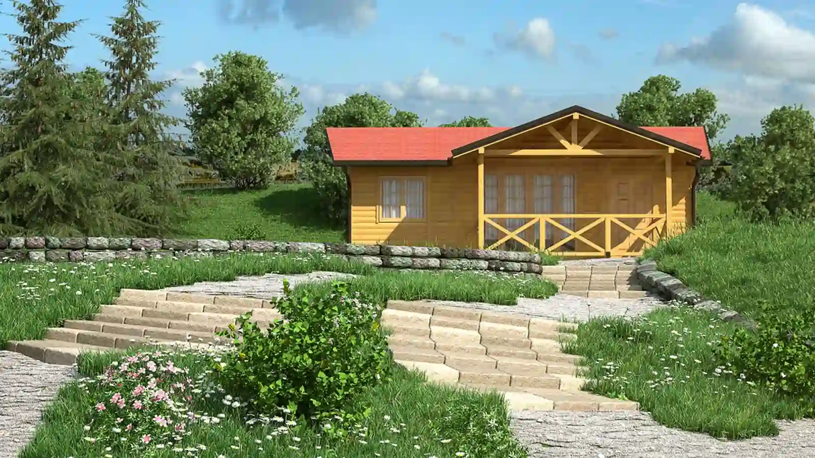 Bungalow prefabricado Lena