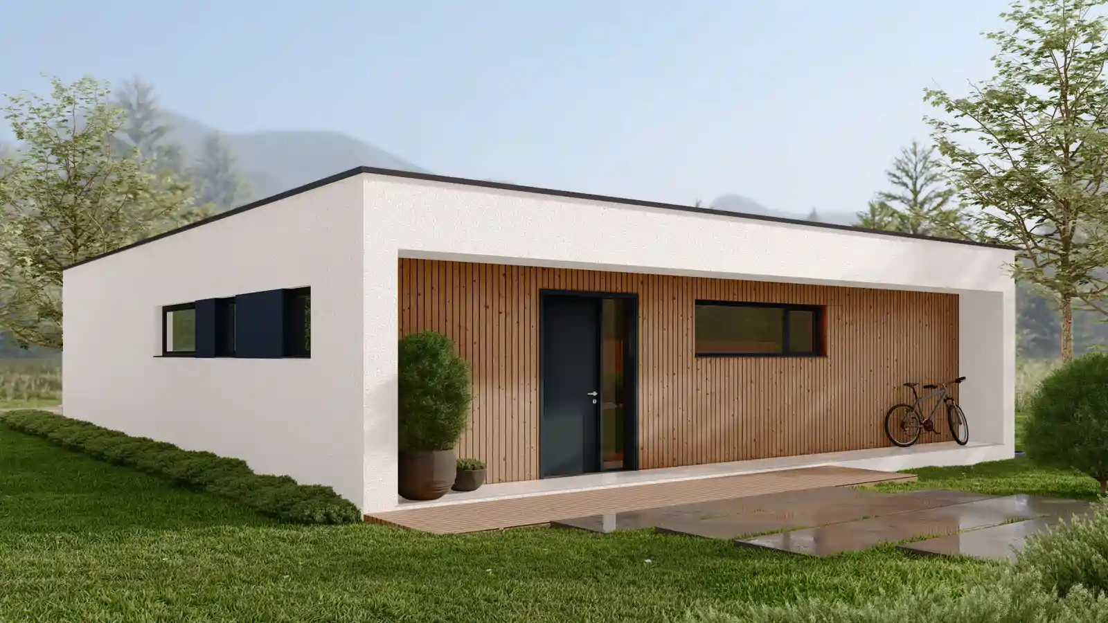 Casa prefabricada de 1 planta Village