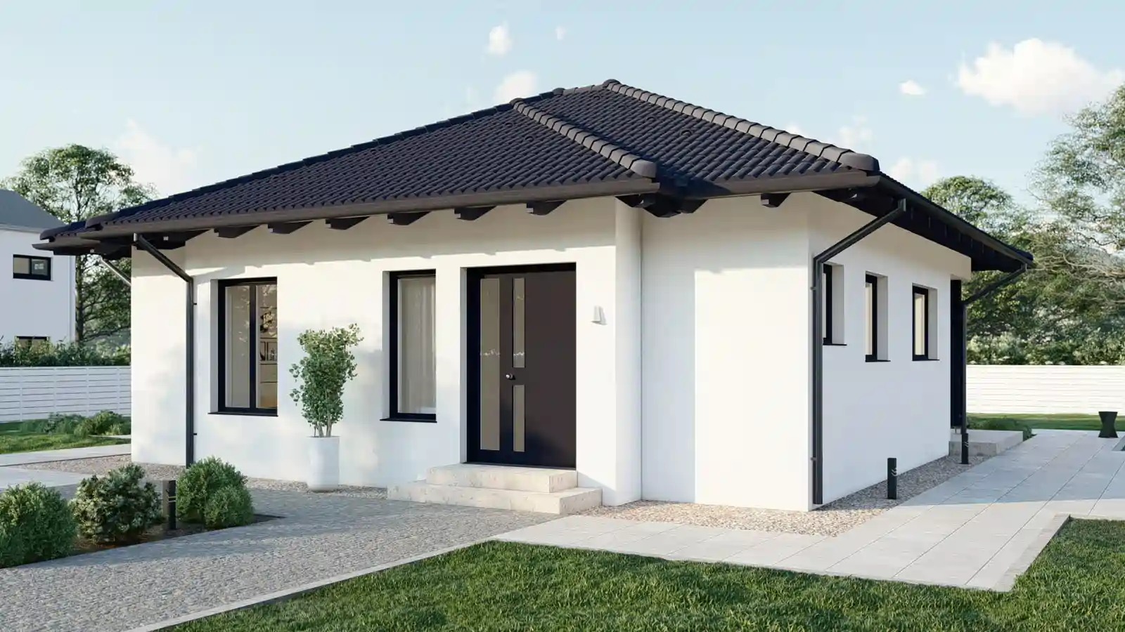 Vivienda prefabricada Pearl vista delantera