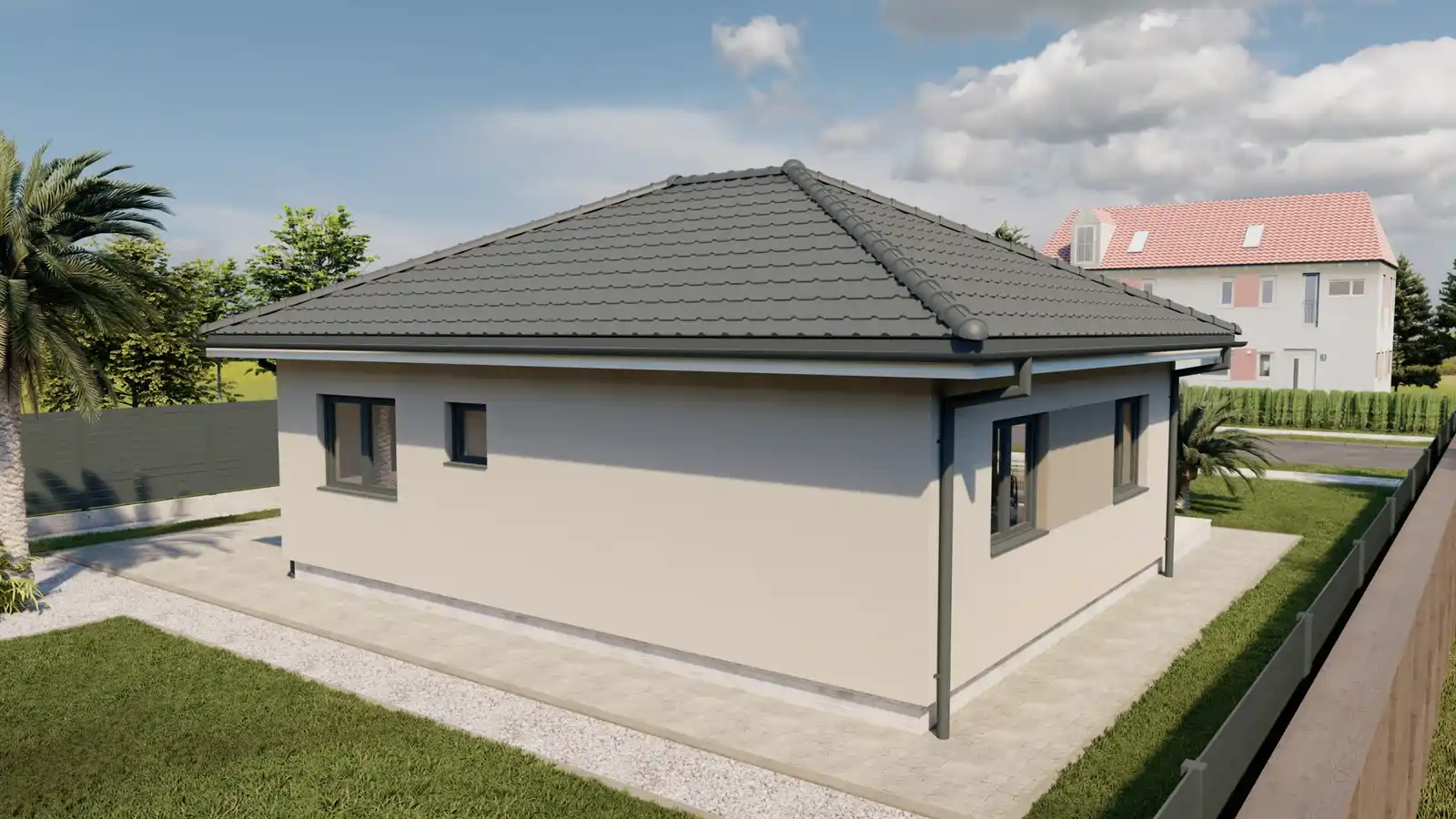 Vivienda prefabricada una planta lea