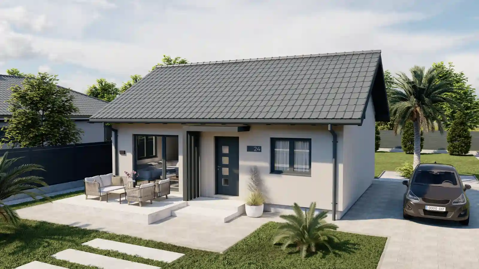 Vivienda prefabricada unifamiliar LEA