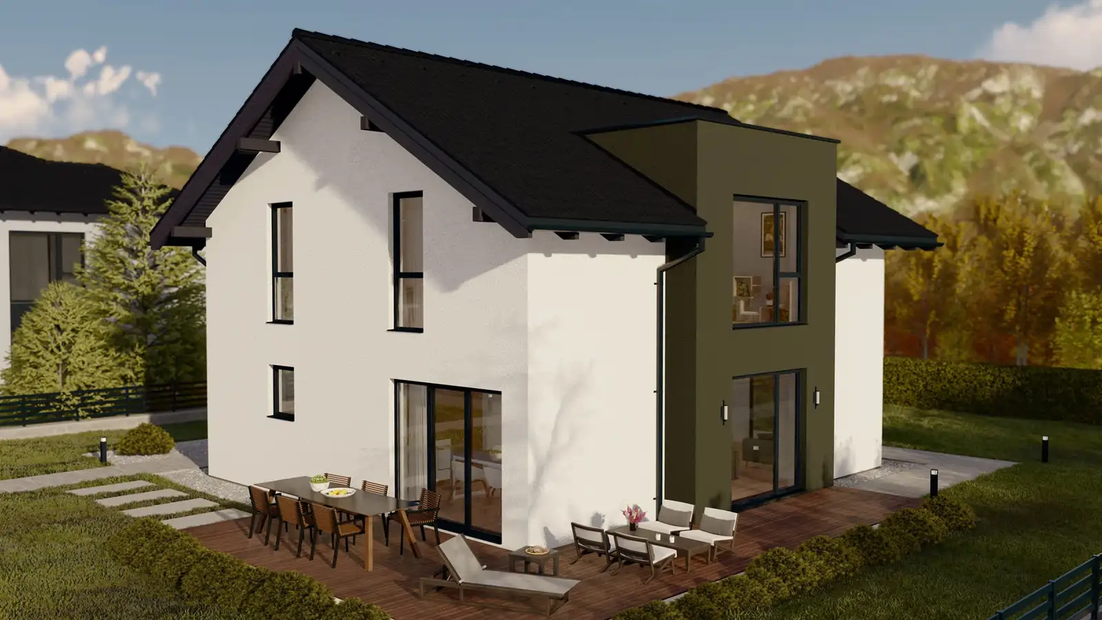 Casa modular Rosemary de 2 plantas
