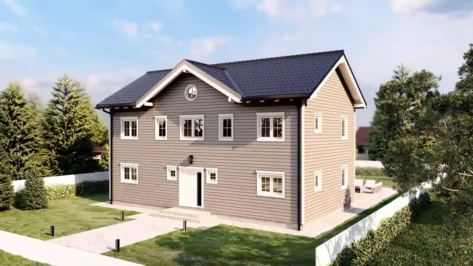 Casa prefabricada SCANDINAVIAN DREAM delante